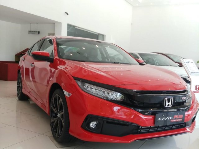 Honda Mỹ Đình: Giao ngay Honda Civic RS 2020 màu đỏ, nhập khẩu, giá tốt0