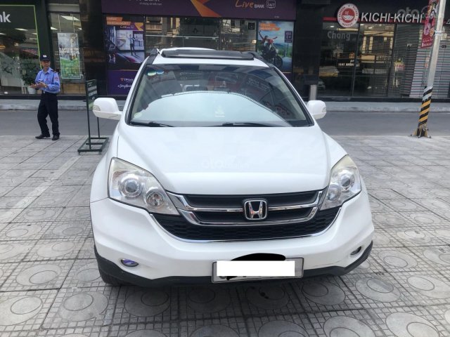 Cần bán Honda CR V sản xuất năm 2009, màu trắng, nhập khẩu nguyên chiếc0