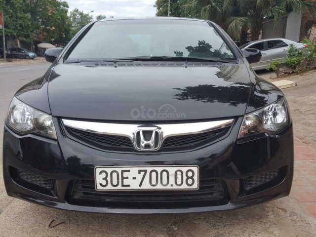 Bán xe Honda Civic sản xuất 2012, màu đen xe gia đình giá 365 triệu đồng0