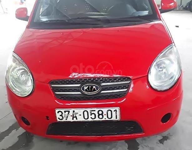 Cần bán gấp Kia Morning LX 1.1 MT năm sản xuất 2012, màu đỏ0