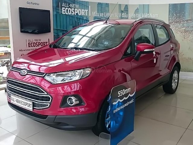 Cần bán xe Ford EcoSport Titanium 1.5L AT 2019, màu đỏ0