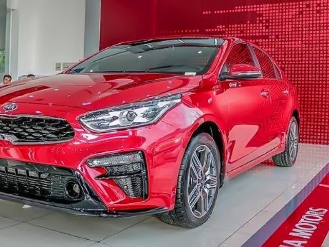 Bán Kia Cerato 1.6 AT Delu sản xuất 2019, màu đỏ, 694 triệu0