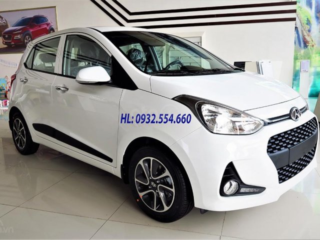 Grand I10 2019 số sàn 329tr – Tự động 394tr. Trả trước từ 120tr, LH: 0932.554.6600