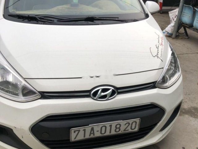 Cần bán xe Hyundai Grand i10 MT năm sản xuất 2015, màu trắng