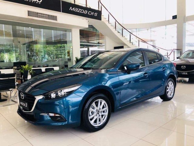 Bán Mazda 3 sản xuất năm 2019, màu xanh lam0