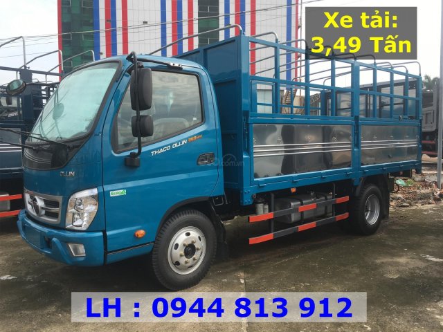 Bán xe tải 3,5 tấn - Thaco Ollin350 E4, trả trước 140 triệu nhận xe ngay 