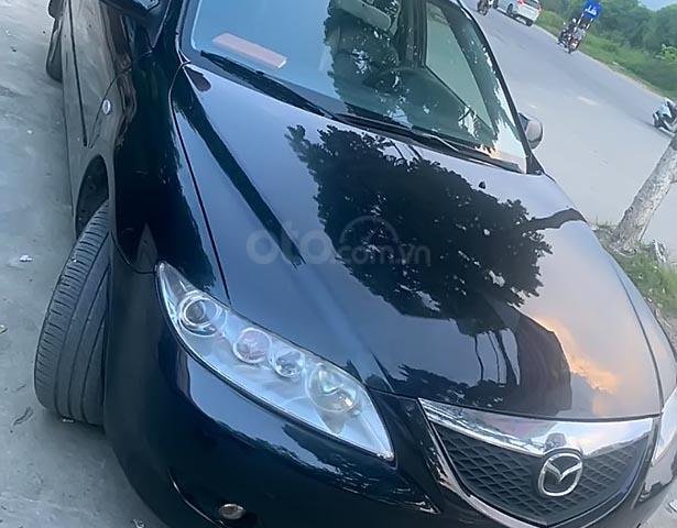 Bán ô tô Mazda 6 2.0 MT đời 2003, màu đen còn mới, 180 triệu