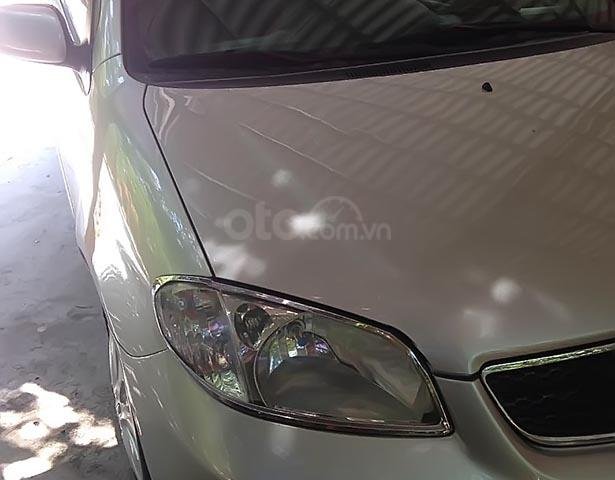 Gia đình bán xe Toyota Vios 1.5G đời 2003, màu bạc  0