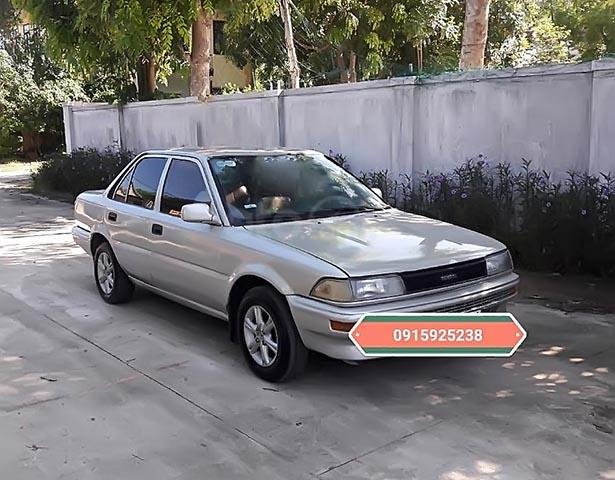 Bán Toyota Corona GL 1.6 năm 1990, màu bạc, nhập khẩu