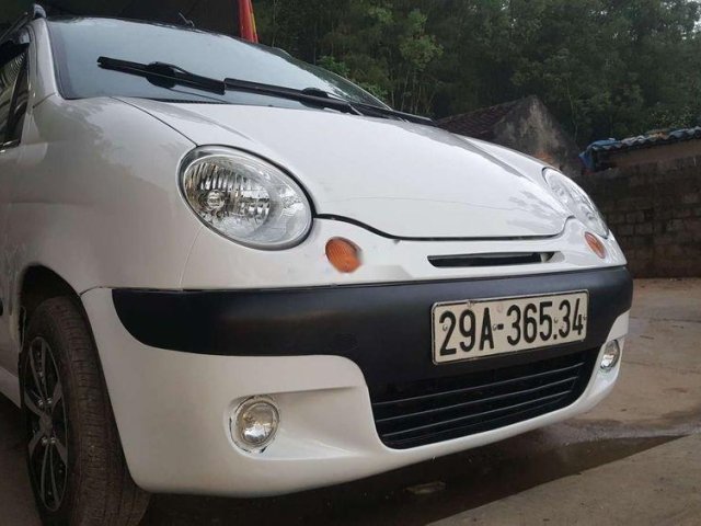 Cần bán lại xe Daewoo Matiz đời 2006, màu trắng, xe nhập0