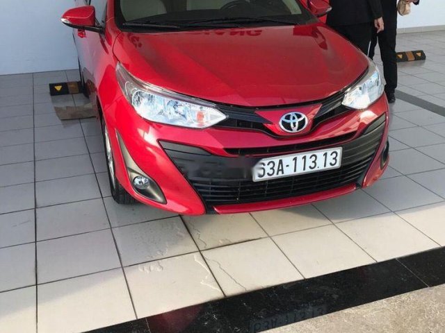 Bán Toyota Vios đời 2019, màu đỏ