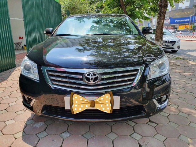 Cần bán Toyota Camry 2.4G sx 2011, màu đen, biển Hà Nội