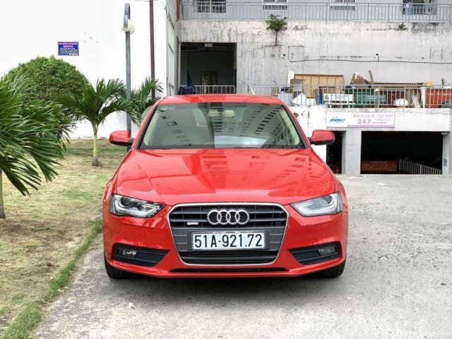 Bán Audi A4 1.8TFSI 2014, màu đỏ, xe nhập