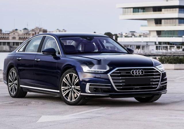 Bán Audi A8 sản xuất 2019, màu xanh lam 