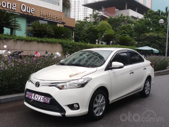 Ô Tô Thủ Đô bán xe Toyota Vios 1.5 AT 2016, màu trắng 451 triệu0