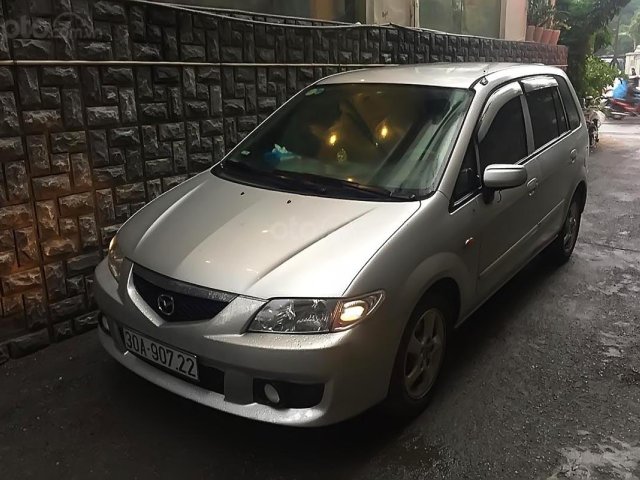 Xe Mazda Premacy 2005, màu bạc xe gia đình, giá tốt0