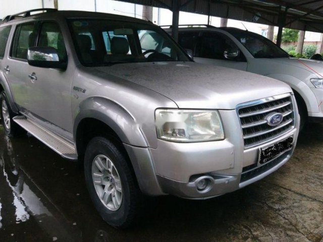 Cần bán lại xe Ford Everest sản xuất năm 2008, màu bạc, nhập khẩu nguyên chiếc0