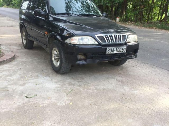 Cần bán Ssangyong Musso sản xuất năm 2003, màu đen, nhập khẩu nguyên chiếc, 100tr