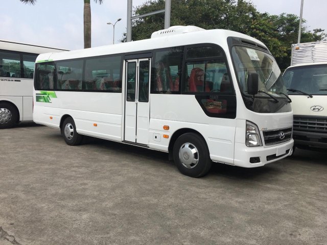 Bán Hyundai County 29 chỗ nhập khẩu Limousine thân dài0