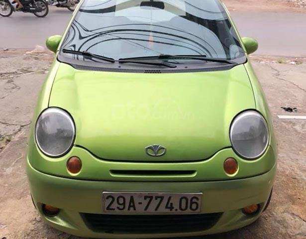 Cần bán lại xe Daewoo Matiz 2004, màu xanh lục