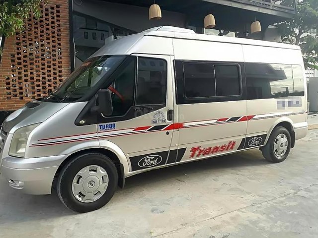 Bán Ford Transit đời 2009, màu bạc  0