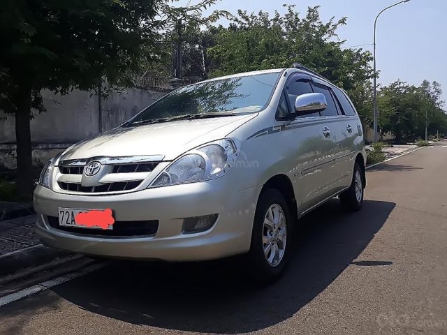 Xe cũ Toyota Innova G năm 2008, màu bạc số sàn