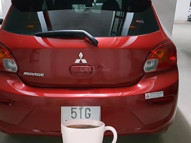 Cần bán Mitsubishi Mirage sản xuất 2017, màu đỏ, nhập khẩu nguyên chiếc như mới