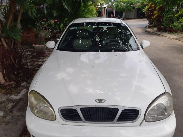 Bán Daewoo Lanos 2004, màu trắng, nhập khẩu, nồi đồng cối đá0