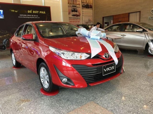 Bán xe Toyota Vios 2019, màu đỏ, giá 520tr