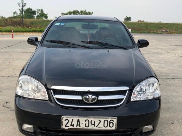 Bán Daewoo Lacetti đời 2008, màu đen, zin 98%