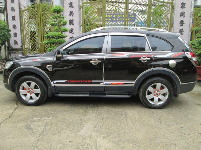 Cần bán lại xe Chevrolet Captiva sản xuất 2007, màu đen