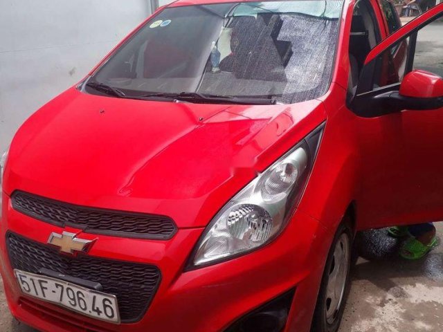 Bán Chevrolet Spark sản xuất năm 2016, màu đỏ, nhập khẩu nguyên chiếc xe gia đình, 220tr