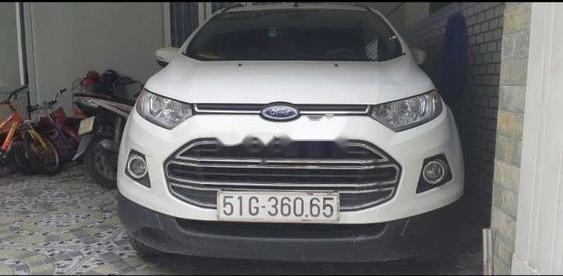 Bán xe Ford EcoSport đời 2017, màu trắng chính chủ0