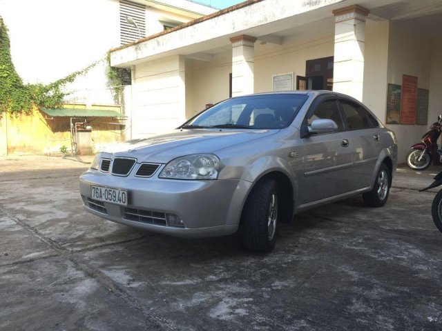 Bán ô tô Daewoo Lacetti năm 2014, màu bạc, 160tr0