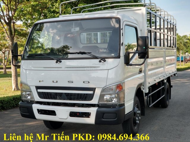 Bán xe tải nhập khẩu Mitsubishi Canter 6.5 tải 3.4 tấn, thùng dài 4.3m, hỗ trợ trả góp 80%