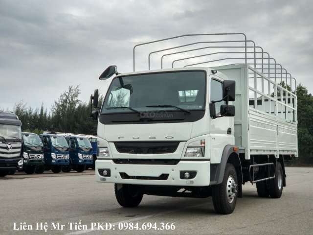 Bán xe tải nhập khẩu Mitsubishi Fuso FA Nhật Bản tải 5.5 tấn, thùng dài 5.28m, đủ các loại thùng