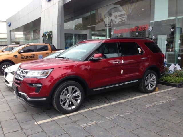 Cần bán Ford Explorer đời 2019, màu đỏ, nhập khẩu, giá tốt0