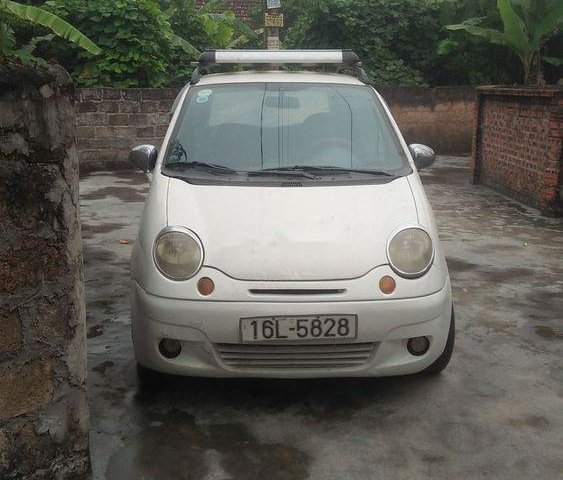 Cần bán lại xe Daewoo Matiz đời 2007, màu trắng