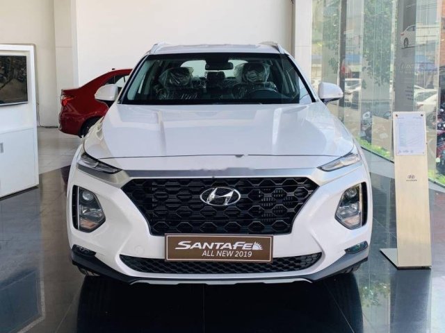 Bán xe Hyundai Santa Fe 2019, màu trắng