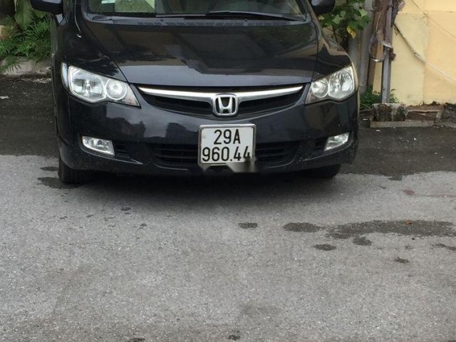 Bán Honda Civic sản xuất năm 2008, màu đen, nhập khẩu 