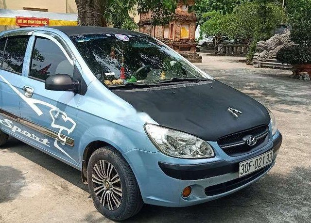 Cần bán Hyundai Getz đời 2010, màu xanh lam, xe nhập