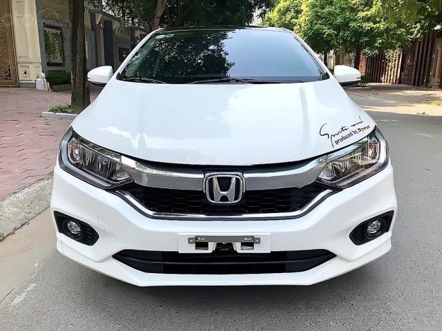 Bán xe Honda City 1.5AT năm 2018, màu trắng, giá 595tr