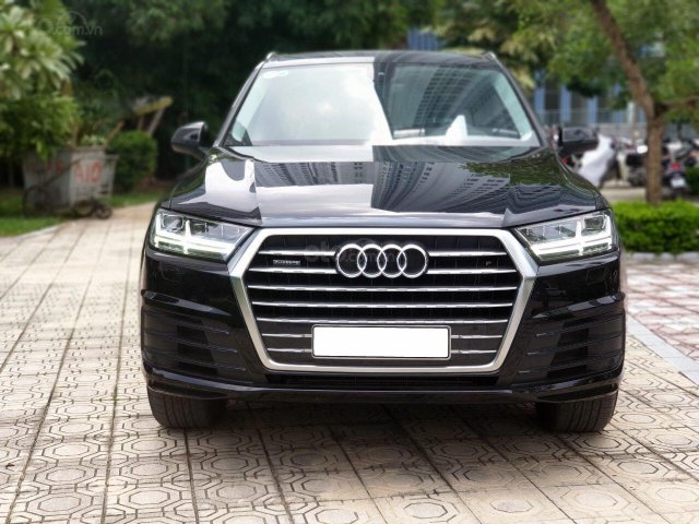 Bán Audi Q7 2.0 AT TFSI Quattro đời 2018, màu đen, nhập khẩu Đức