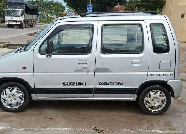 Bán Suzuki Wagon R+ sản xuất 2004, màu bạc, nhập khẩu 0
