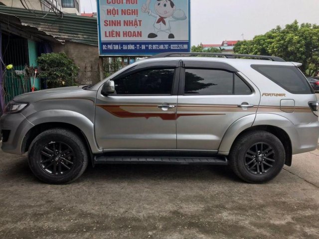 Bán Toyota Fortuner 2015, màu bạc, 745tr0