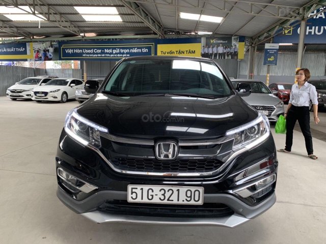 Bán ô tô Honda CR V 2.4 TG sản xuất năm 2016, màu đen0