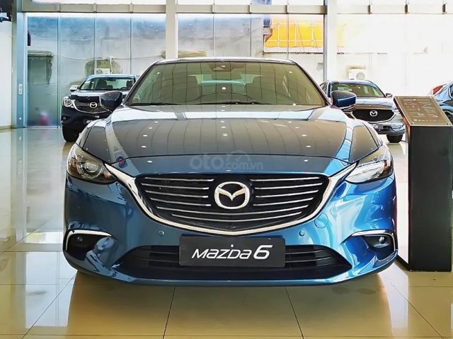 Cần bán Mazda 6 2.5L Premium sản xuất 2018, màu xanh lam, giá 999tr