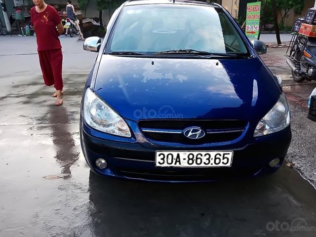 Bán Hyundai Getz sản xuất 2008, màu xanh lam, nhập khẩu  0