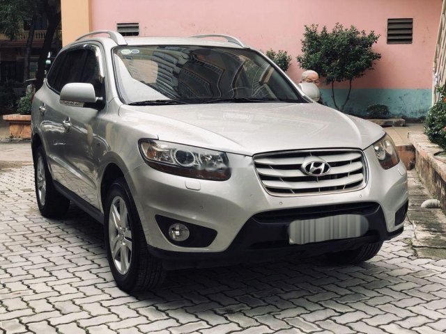 Cần bán gấp Hyundai Santa Fe sản xuất năm 2009, màu bạc, nhập khẩu, 629 triệu0