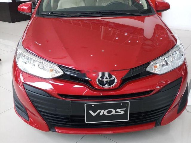 Bán xe Toyota Vios sản xuất 2019, màu đỏ, 470tr0